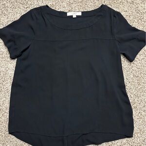 LOFT women black blouse size XS